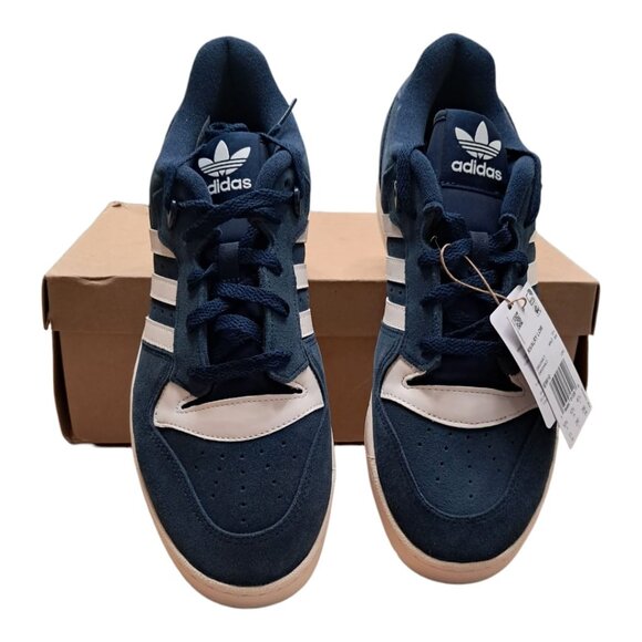 NWT Adidas Originals Rivalry Low Men’s Sneakers - Navy/White -Size: 11 ( 28 cm ) - Picture 11 of 16